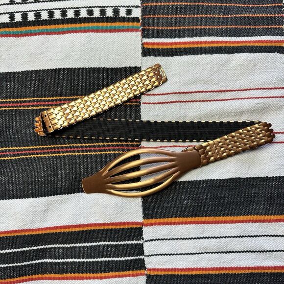 Vintage Mid-Century Modernist Renoir Solid Copper Belt. 1950’s. Retro. Rare. main image 9